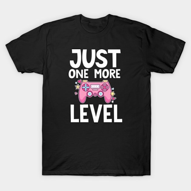 Just one more level T-Shirt by EchoChicTees